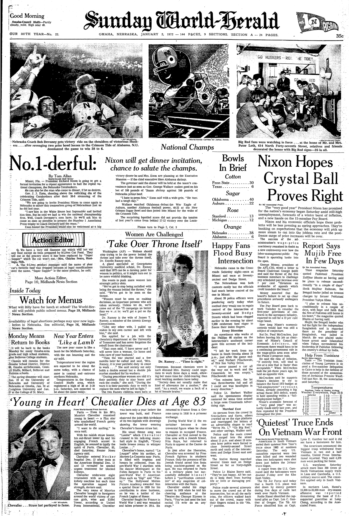 1972: Husker national championship